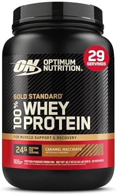 Optimum Nutrition Gold Standard Whey Protein, Double Rich Chocolate, 2 LB