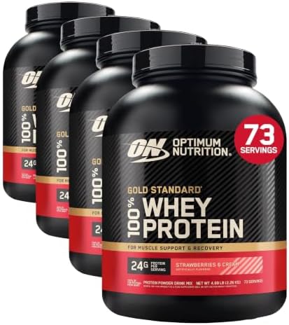 Optimum Nutrition Gold Standard Whey Protein, Double Rich Chocolate, 2 LB