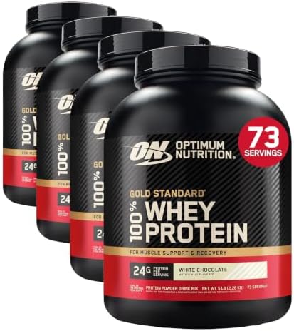 Optimum Nutrition Gold Standard Whey Protein, Double Rich Chocolate, 2 LB
