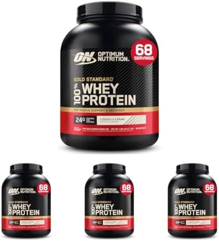 Optimum Nutrition Gold Standard Whey Protein, Double Rich Chocolate, 2 LB