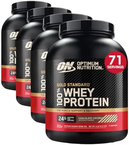 Optimum Nutrition Gold Standard Whey Protein, Double Rich Chocolate, 2 LB