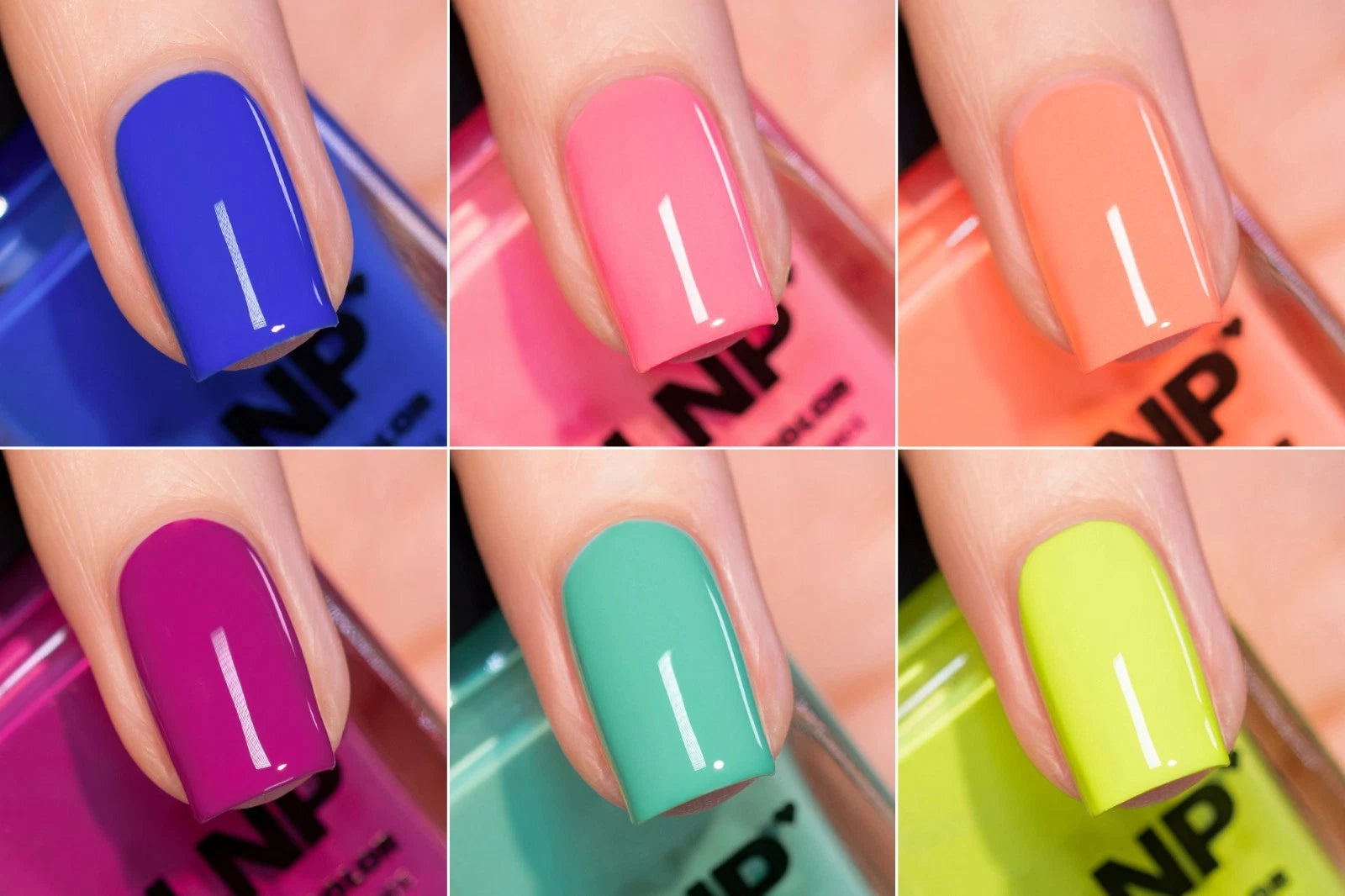 ILNP Throwback Collection - Vibrant Summer Studio Color Nail Polish Set
