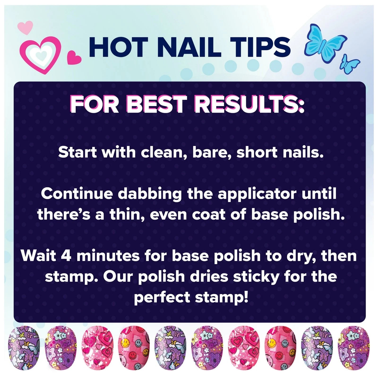Cool Maker, GO GLAM Nail Art Studio Stamper Toy, Nail Polish Applique