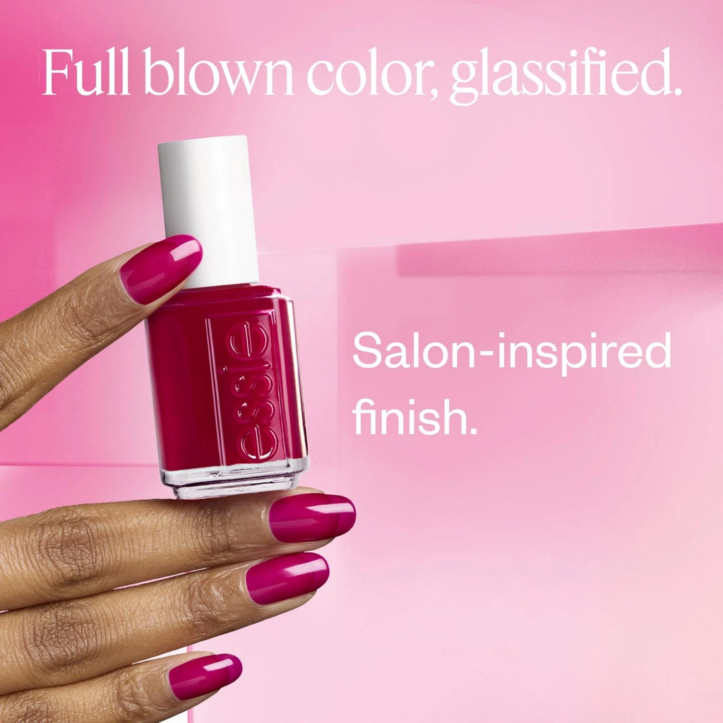 Nail Art Studio Kit - Translucent Pink Vegan Nail Polish, Glass Finish, 0.46 fl